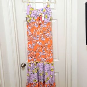 CLOSET CLEAN OUT    ANTHROPOLOGY M MAXI DRESS